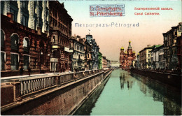 PC RUSSIA ST. PETERSBURG CANAL CATHERINE (a56295) - Russie