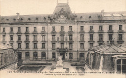 Tours * Le Lycée Descartes Et Le Monument F. SICARD * école - Tours