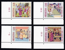 ** PRO/P. 1989. DE COLLECTION SERIE TIMBRES NEUFS C/S.B.K. Nr:B223/26. Y&TELLIER Nr:1319/22. MICHEL Nr:1393/96.** - Neufs