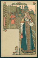 Artist Signed Art Nouveau Bilibin Ivan Art Nouveau Russia Postcard TC2623 - Autres & Non Classés