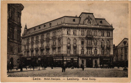 PC UKRAINE LWÓW LEMBERG LVIV HOTEL GEORG POLAND (a55291) - Ukraine