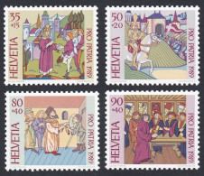 ** PRO/P. 1989. DE COLLECTION SERIE TIMBRES NEUFS C/S.B.K. Nr:B223/26. Y&TELLIER Nr:1319/22. MICHEL Nr:1393/96.** - Ongebruikt