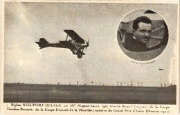 PC AVIATION PILOT AVIATOR SADI-LECOINTE BIPLAN NIEUPORT-DELAGE (a54770) - Airmen, Fliers