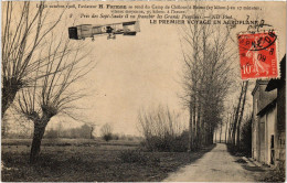 PC AVIATION PILOT H. FARMAN SEPT-SAULX PREMIER VOYAGE EN AEROPLANE (a54622) - Piloten