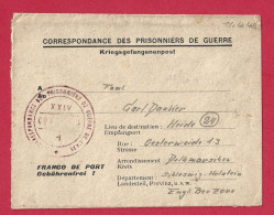 !!! CORRESPONDANCE DES PRISONNIERS DE GUERRE DE LA FRANCE POUR L'ALLEMAGNE D'AVRIL 1948 - 2. Weltkrieg 1939-1945