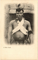 PC AFRICA, SOUTH AFRICA, A ZULU CHIEF, Vintage Postcard (b53112) - Sud Africa