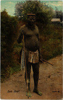 PC AFRICA, SOUTH AFRICA, ZULU CHIEF, Vintage Postcard (b53107) - Afrique Du Sud