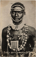 PC AFRICA, SOUTH AFRICA, ZULU IN MARRIAGE COSTUME, Vintage Postcard (b53089) - Sudáfrica