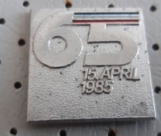 Railwaymen's Day 15.4.1985  Slovenia Ex Yugoslavia Pin - Trasporti