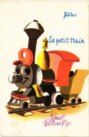 PC DISNEY, TOBLER, LE PETIT TRAIN, Vintage Postcard (b52861) - Disneyworld