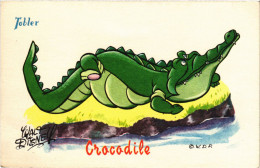 PC DISNEY, TOBLER, CROCODILE, PETER PAN, Vintage Postcard (b52842) - Disneyworld