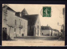 Vincelles - L'Eglise Et La Mairie - Mehun-sur-Yèvre