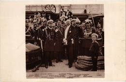 PC RUSSIA TSAR NICHOLAS II ON A SHIP ROMANOV ROYALTY (a56635) - Königshäuser