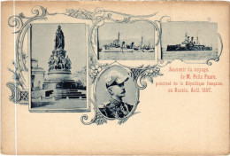 PC RUSSIA PRESIDENTIAL VISIT FELIX FAURE 1897 (a56593) - Russia