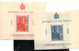 1938 - San Marino BF 2/3 Abramo Lincoln   +++++++ - Nuovi