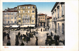 PC CROATIA, ZARA, PIAZZA DELL'ERBE, Vintage Postcard (b53217) - Croatia