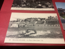 ️  VILLERS SUR MER   LOT DE  3. CARTES FRAIS DE PORT OFFERT - Villers Sur Mer