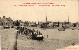 PC FRANCE, ROWBOATS, BARFLEUR, Vintage Postcard (b53159) - Barfleur