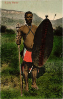 PC AFRICA, SOUTH AFRICA, A ZULU WARRIOR, Vintage Postcard (b53118) - Zuid-Afrika