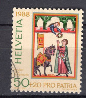 T3221 - SUISSE SWITZERLAND Yv N°1301 Pro Patria Fete Nationale - Used Stamps