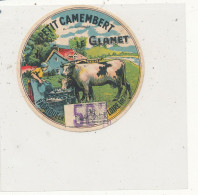 G G 267 /  ETIQUETTE DE FROMAGE  PETIT  CAMEMBERT  LE GLANET  50%  FABRIQUE EN LOIRE INF. - Formaggio