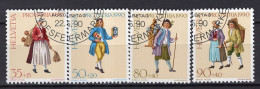 T3224 - SUISSE SWITZERLAND Yv N°1343/46 Pro Patria Fete Nationale - Used Stamps