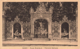 FRANCE - Nancy - Vue Sur La Place Stanislas - Fontaine Neptune - Vue D'ensemble - Carte Postale Ancienne - Nancy