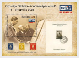 Romania / Roemenië - Postfris / MNH - Sheet Stamp Exhibition 2024 - Nuovi