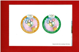 2000 - N° 476/477 - NEUFS** -  COMITE INTERNATIONAL OLYMPIQUE -  COTE Y&T : 3.00 Euros - Oficial