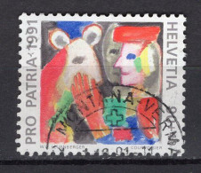 T3226 - SUISSE SWITZERLAND Yv N°1377 Pro Patria Fete Nationale - Used Stamps