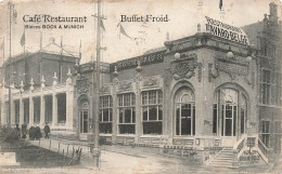 HOTELS ET RESTAURANTS - Restaurant Bavaro-belge - Buffet Froid - Carte Postale Ancienne - Hotels & Restaurants