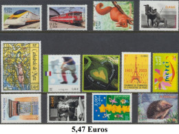 TIMBRES EUROS - ANNÉES 1999 A 2014 - DÉFAUTS -- Explications Ci-dessous - REMISE 30 % -- - Collections