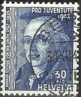 Schweiz Suisse Pro Juventute 1942: Konrad Escher Zu WI 104 Mi 415 Yv 383 Mit Stempel BERN 30.XII.42 (Zu CHF 7.00) - Gebraucht