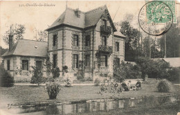 FRANCE - Ouville La Rivière - Vue Générale D'une Maison Près De L'étang - Animé - Carte Postale Ancienne - Other & Unclassified