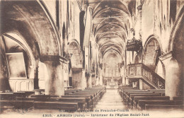 39-ARBOIS-INTERIEUR DE L EGLISE SAINT JUST-N T6021-C/0087 - Arbois