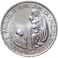 VATICANO GIOVANNI PAOLO II 1000 LIRE ARGENTO ANNO 1987 FDC-BU - Vaticano (Ciudad Del)
