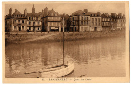 CPA 29 - LANDERNEAU (Finistère) - 35. Quai Du Léon - Landerneau