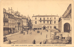 40-MONT DE MARSAN-PLACE DE L HOTEL DE VILLE-THEATRE-N T6021-G/0283 - Mont De Marsan