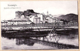 26921 / ⭐ VENTIMIGLIA Passerella Sul ROYA E Citta Alta VINTIMILLE Passerelle Citée Haute 1910s MODIANO 9957 - Imperia