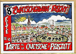 26525 / ⭐ PFASTATT 8ta ZWATSCHGAWAIA FASCHT Fete QUETSCHE 1987 AUTOGRAPHE 29.07.1989 LOUMA MAECHLER N°17 - Other & Unclassified