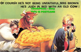 R424987 Of Cours He Not Being Unfaithful. Mrs Brown He Jus In Bed With An Old Co - World