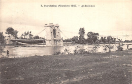 42-ANDREZIEUX-INONDATION D OCTOBRE 1907-N T6021-H/0387 - Andrézieux-Bouthéon
