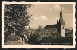 AK Nordhausen, Blick Vom Primariusgraben Zur Kirche  - Nordhausen