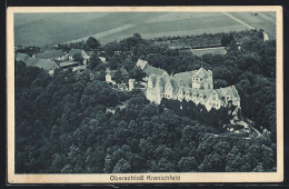 AK Kranichfeld, Oberschloss Aus Der Vogelschau  - Kranichfeld