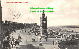 R425398 Margate. Clock Tower And Sands. Kent. 1907 - World