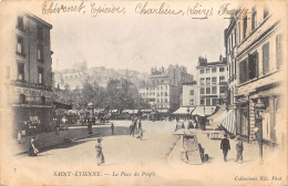 42-SAINT ETIENNE-PLACE DU PEUPLE-ANIMEE-N T6022-D/0011 - Saint Etienne