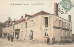 La Chapelle Sur Aveyron * La Route De Châtillon * Villageois - Autres & Non Classés