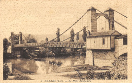 46-CAJARC-PONT SUSPENDU-N T6022-F/0251 - Autres & Non Classés