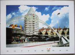 HOLLAND NETHERLAND ROTTERDAM HARBOUR SKYLINE KARTE POSTCARD CARTOLINA ANSICHTSKARTE CARTE POSTALE POSTKARTE CARD - Rotterdam