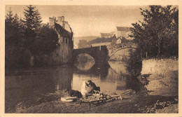 48-MENDE-LAVANDIERE AU PONT NOTRE DAME-N°6023-A/0283 - Mende